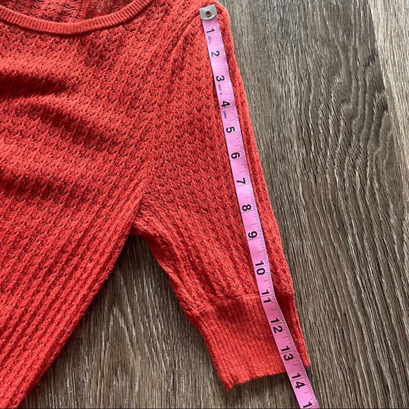 S O L D : Madewell Merino Wool Alpaca Blend Puff Sleeve Sweater Tee - Picture 12 of 13